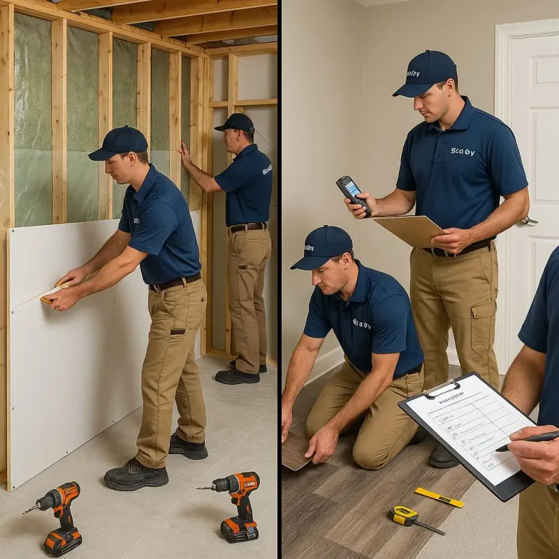 Repairs and Reconstruction process in Antrim County, MI
